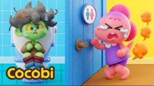 Тук-тук! Мне нужно какать😱 + Еще больше веселых песенок для детей | Cocobi