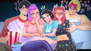 Свидание демонов с Мира, Зои и Руми 💘 | Руми и Джину | Охотники на демонов KPop | Комикс дубляж