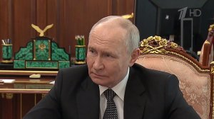 Владимир Путин встретился с главой компании «Алроса» Павлом Маринычевым.