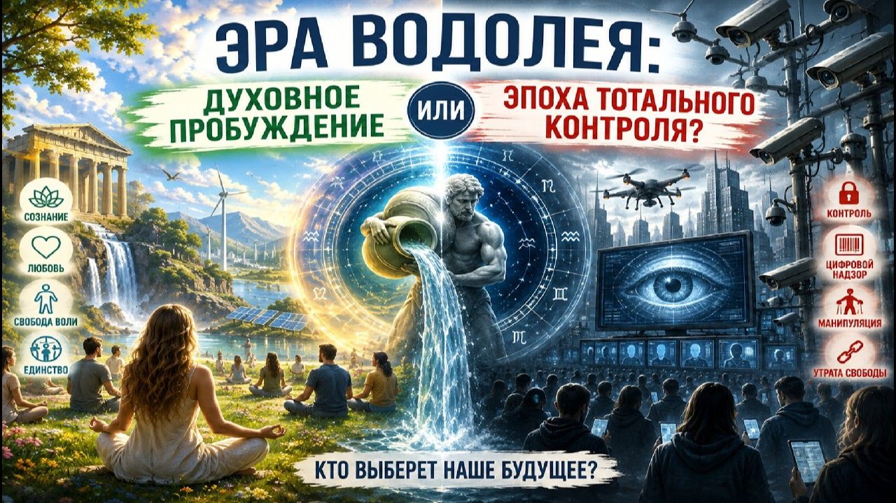 ЭРА ВОДОЛЕЯ: духовное пробуждение или эпоха тотального контроля? | ЖИТЕЛЬ TV