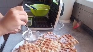 готовим вафли в домашних условиях