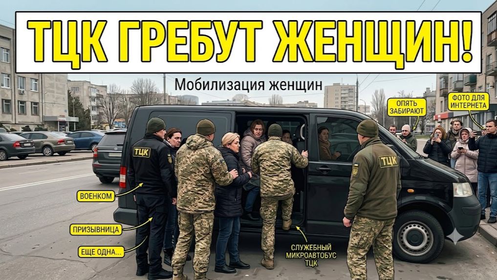 ТЦК уже гребут женщин