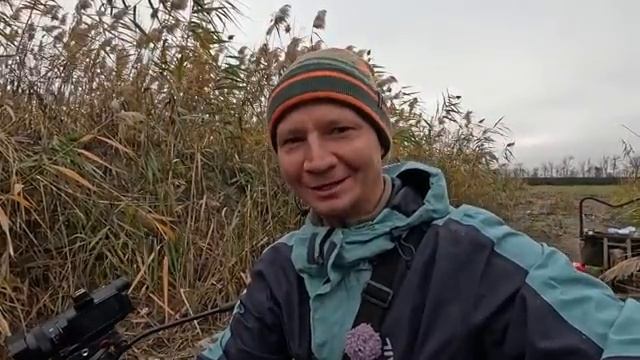 Этот канал зарос камышом тут и обитает карась, рыбалка на удочку!