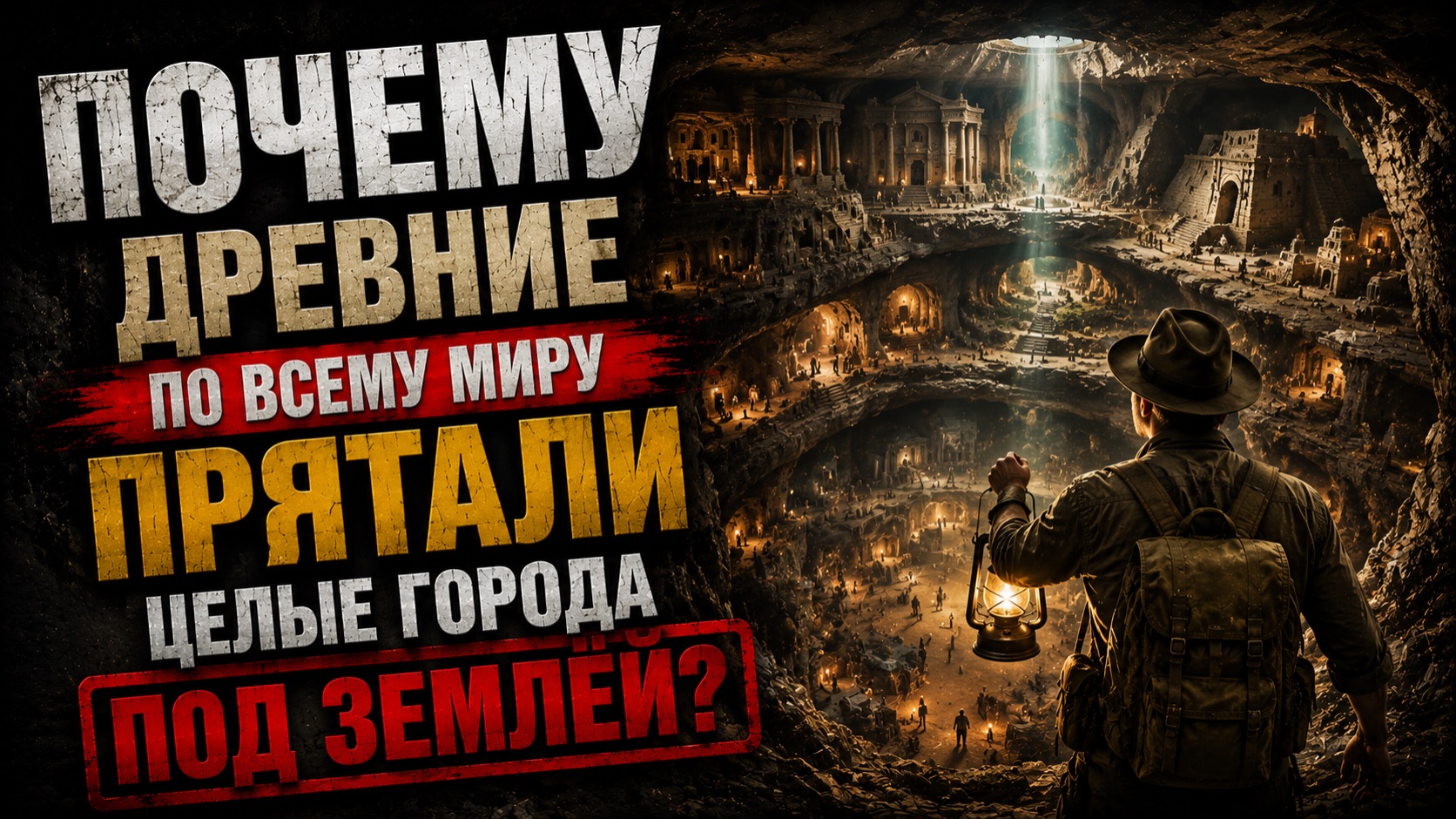 ПОЧЕМУ древние по всему миру ПРЯТАЛИ целые ГОРОДА ПОД ЗЕМЛЁЙ? | Документальный Фильм