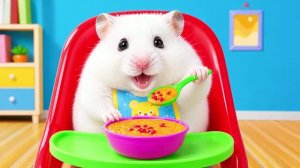 Маленький пушистик 🐹 Хомячок ищет выход из неожиданного лабиринта
