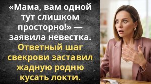 Свекровь, невестка и квартирный вопрос | Истории из жизни