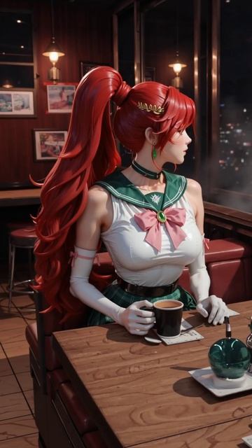 Сейлор Юпитер #ai #shorts #anime #shortvideo