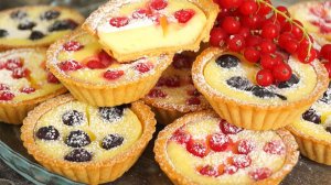 Мини-сметанники за 3 минуты!!! + время на выпечку | Очень вкусно, просто и быстро
