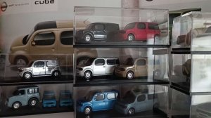 Коллекционирование масштабных моделей Nissan Cube Z12.