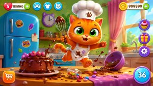 Котёнок буббу|визуальная игра|для детей #котенокбуббу #детям