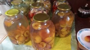 КОНСЕРВИРУЕМ КОМПОТЫ НА ЗИМУ, МОНО И АССОРТИ И ИЗ НЕКТАРИНОВ