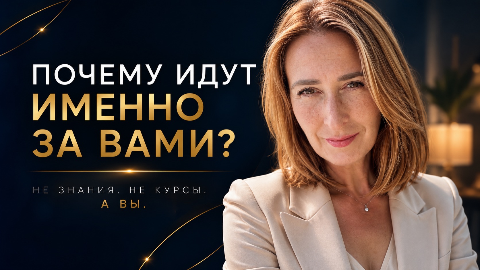 Люди покупают не знания. Они выбирают человека.