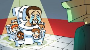 ТУАЛЕТ СКИБИДИ ЭТО НЕ МОНСТР... (Анимационный мультфильм)