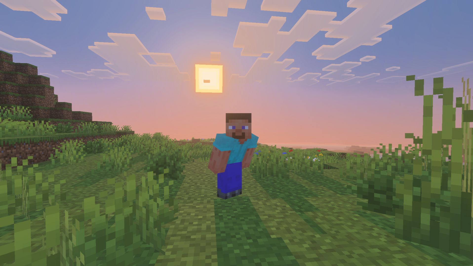 первый раз поиграл в Minecraft Bedrock