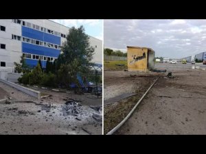 Беспилотники атаковали Чехов есть жертвы пострадавшие пожар на складе