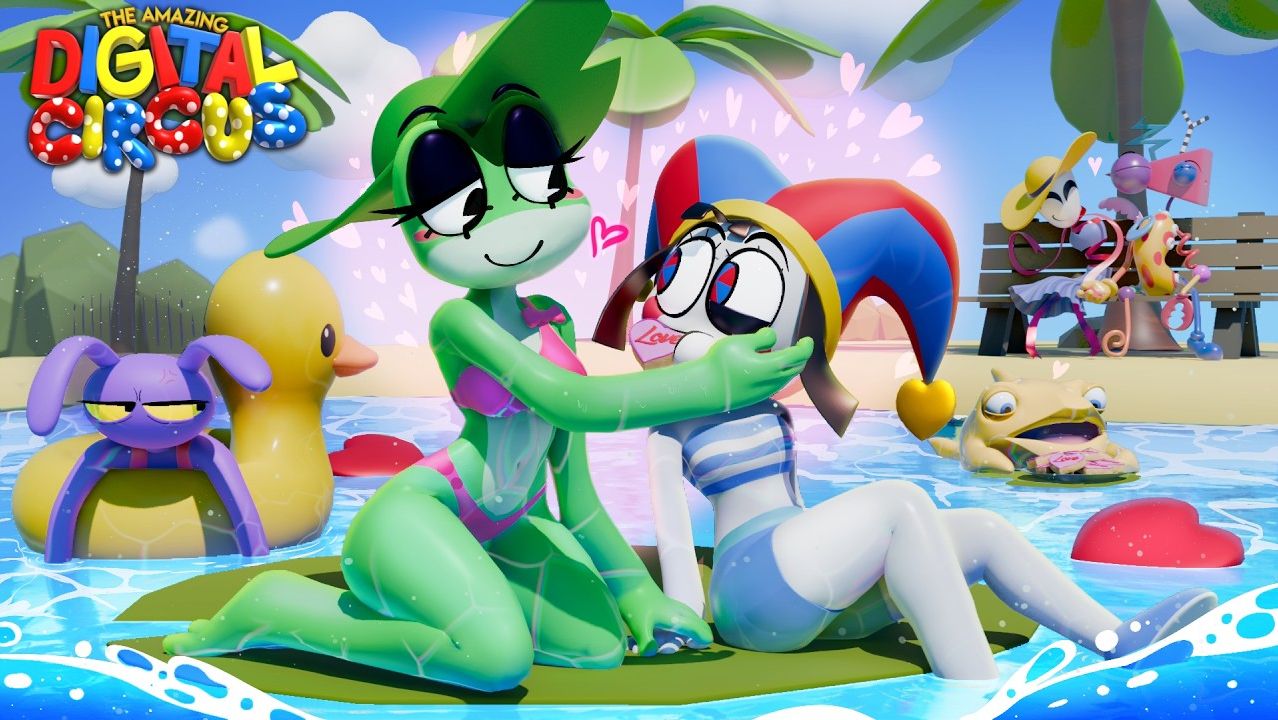 📹 Lilypad (Pomni X Ribbit Theme Song)【THE AMAZING DIGITAL CIRCUS 3D FAN MUSIC VIDEO】