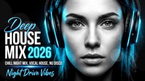 Deep House Mix 2026 – Ultimate Late Night Vibes   Vocal House & Bass Grooves