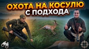 охота на косулю 2026 после дождя. подошел на выстрел без манка