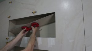 Как смотрится Керамогранит 1 20 на 60 в ванной комнате - облицовка. #Ремонт#new #diy #топ