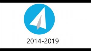 История логотипов (Telegram, 2013-н.в.)