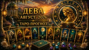 Дева ♍ Таро прогноз на август 2026 года
