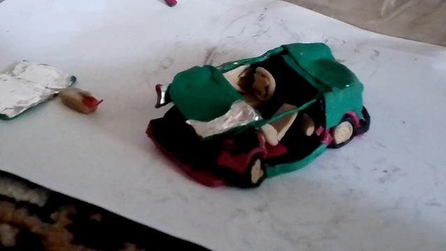 Крат Тест Лады Приоры из пластилина .