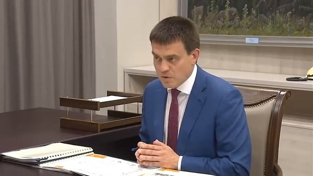 Губернатор Красноярского края рассказал Владимиру Путину о мерах поддержки участников СВО