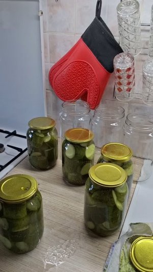 Огурцы по фински.Очень простой и вкусный рецепт.