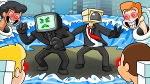 ТУАЛЕТ СКИБИДИ захватывает GAMETOONS! (анимационный мультфильм)