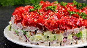 Праздничный Салат за 10 минут «Буба из Одессы» Самый вкусный Салат, что я когда-либо ел!