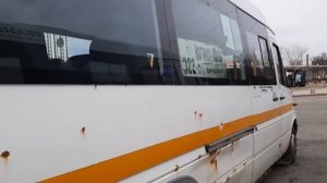 Микроавтобус Луидор-223237(MB Sprinter Classic) следует по маршруту 322