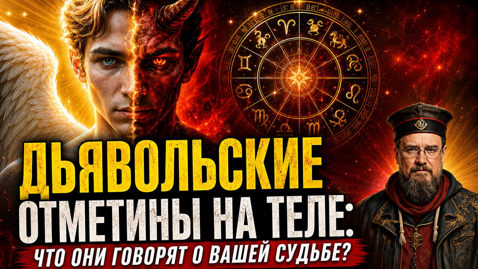Дьявольские отметины на теле: как распознать добро и зло по знаку зодиака?