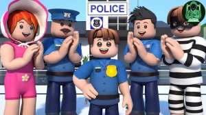 Роблокс Брукхейвен 🏡RP: Респектабельный маленький полицейский | #Roblox