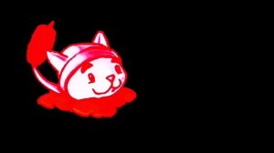 Радостные лица кошкамыша (рогоза) шаблон