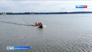 В Омутнинске спасли пятерых подростков, унесенных на самодельном плоту