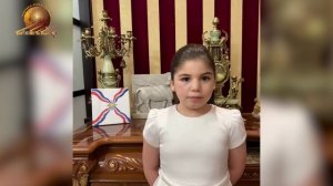 Мария Тосанова (6 лет) — Стихотворение на ассирийском языке | Конкурс «Наследники древнего языка»