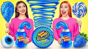 Челлендж с Синей Едой # Смешные Челленджи с Едой от Multi DO Challenge