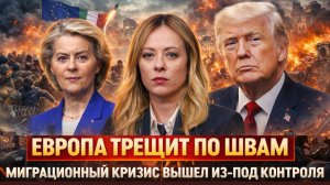 «Напряжение растет!МИГРАЦИОННЫЙ кризис бьет по  ЕС/Арктика стала фронтом?МОСКВА И  США делят север?»