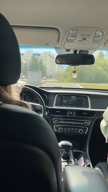 Первый день за рулем