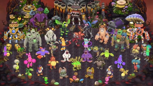 Остров Земли Вся Песня (#Мсм #МоиПоющиеМонстры #Msm #MySingingMonsters)