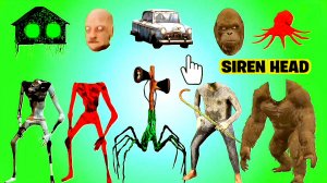 📢 СИРЕНОГОЛОВЫЙ 📢 - СОБЕРИ СИРЕНОГОЛОВОГО ПРАВИЛЬНО. SIREN HEAD - ВИДЫ.