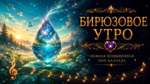Путешествие волшебной капли сквозь миры 💧 | Клип «Бирюзовое утро»