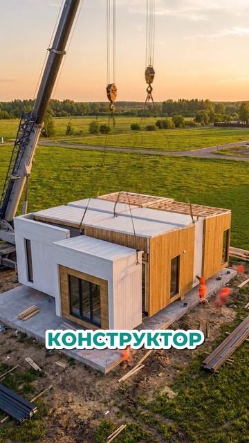Модульный дом: собран почти за день