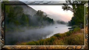 🍃🌫️ Утренний туман над рекой | Пение птиц и звуки природы 🐦🌿