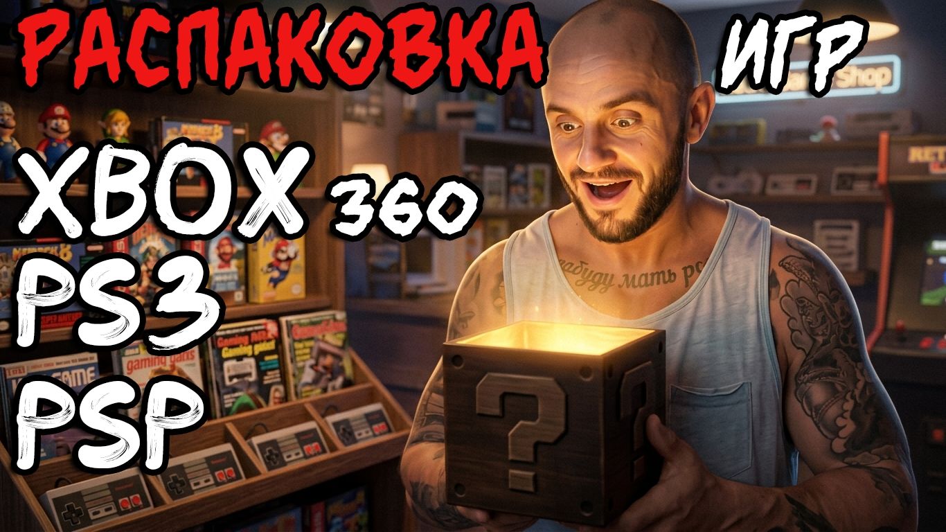 ИГРЫ НА SONY PLAYSTATION - 3 / XBOX - 360 / SONY PSP / РАСПАКОВКА / МОЯ КОЛЛЕКЦИЯ
