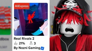 ЗАШЕЛ В RIVALS С ALIEXPRESS... Roblox Ривалс