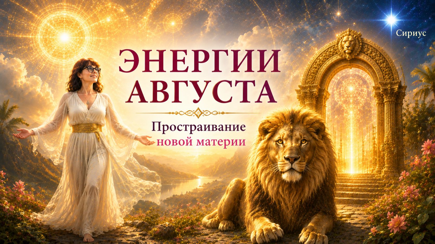 ЭНЕРГИИ АВГУСТА. Простраивание новой материи. Наталья Русанова