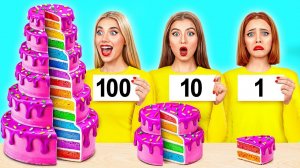 100 Слоев Еды Челлендж # Сумасшедшие Кулинарные Идеи от Multi DO Challenge
