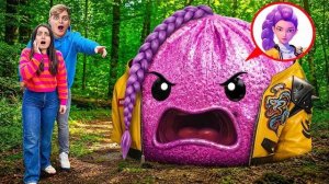 🥟 РУМИ внутри Гигантского Сквиш-Дамплинга! 😱 Дани и Робби Спасают Звезду K-POP! 🔬