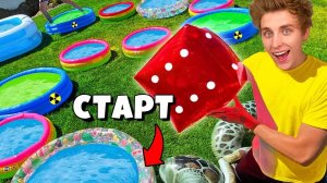 ЭКСТРЕМАЛЬНЫЕ БАССЕЙНЫ ЧЕЛЛЕНДЖ !